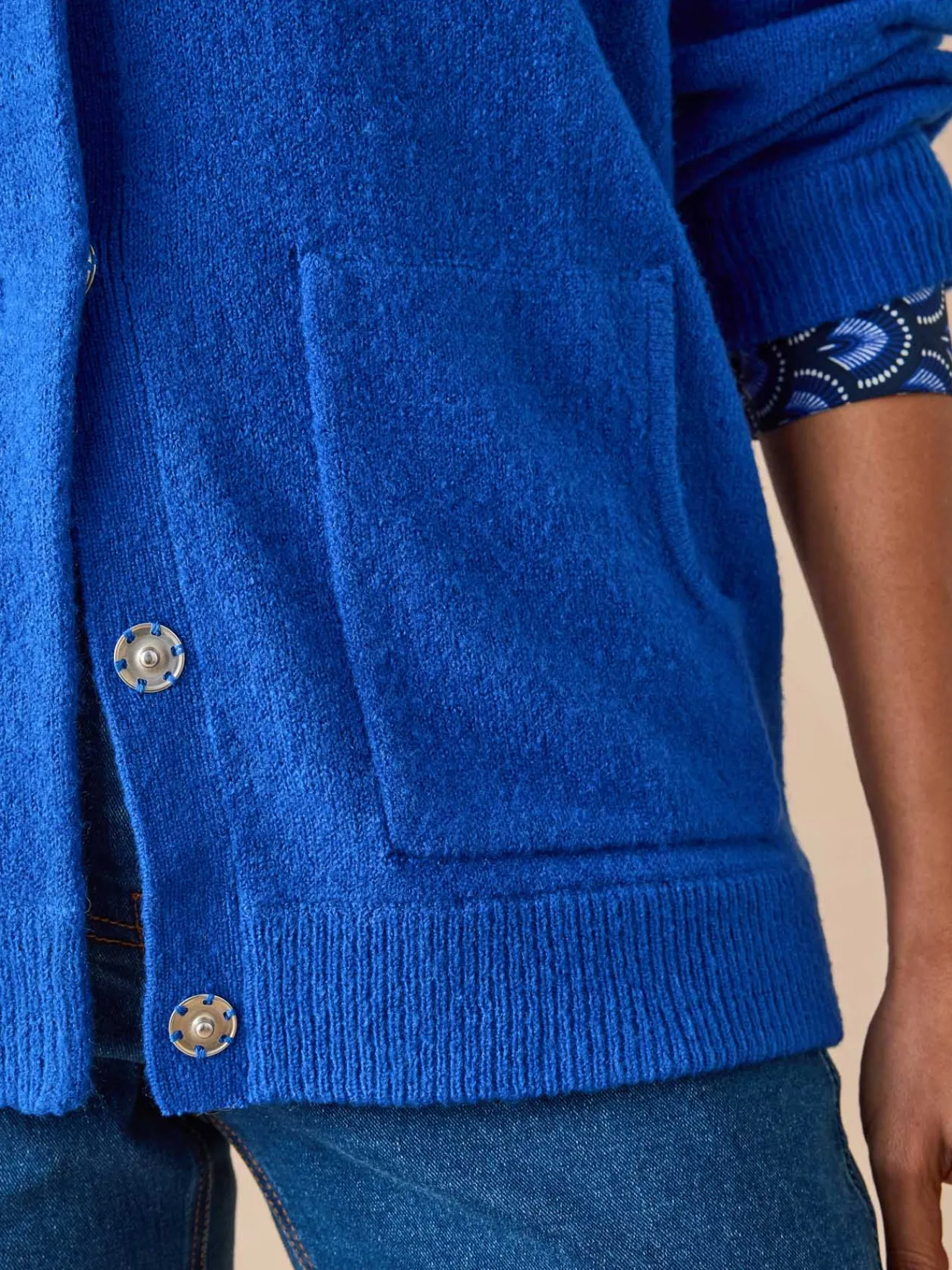 Discount Cardigan poches kangourou Femme Gilet