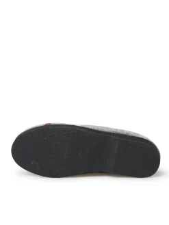 Outlet Charentaises entièrement fourrées laine Femme Pantoufles, Chaussons