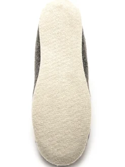 Clearance Charentaises mixtes fourrées laine Homme Chaussons|Chaussures Homme