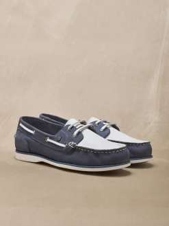 New Chaussures bateau cuir Femme Mocassins, Sans-Gênes