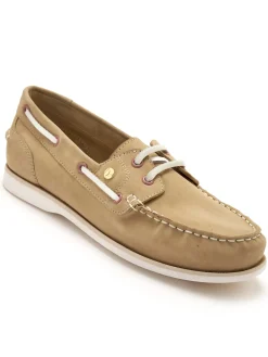 Sale Chaussures bateau cuir Femme Mocassins, Sans-Gênes