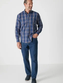 Best Chemise à carreaux manches longues Homme Chemise