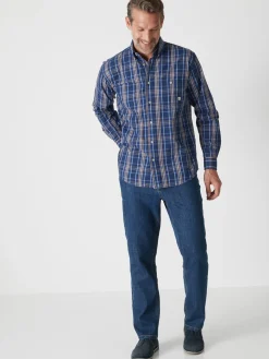 Best Chemise à carreaux manches longues Homme Chemise