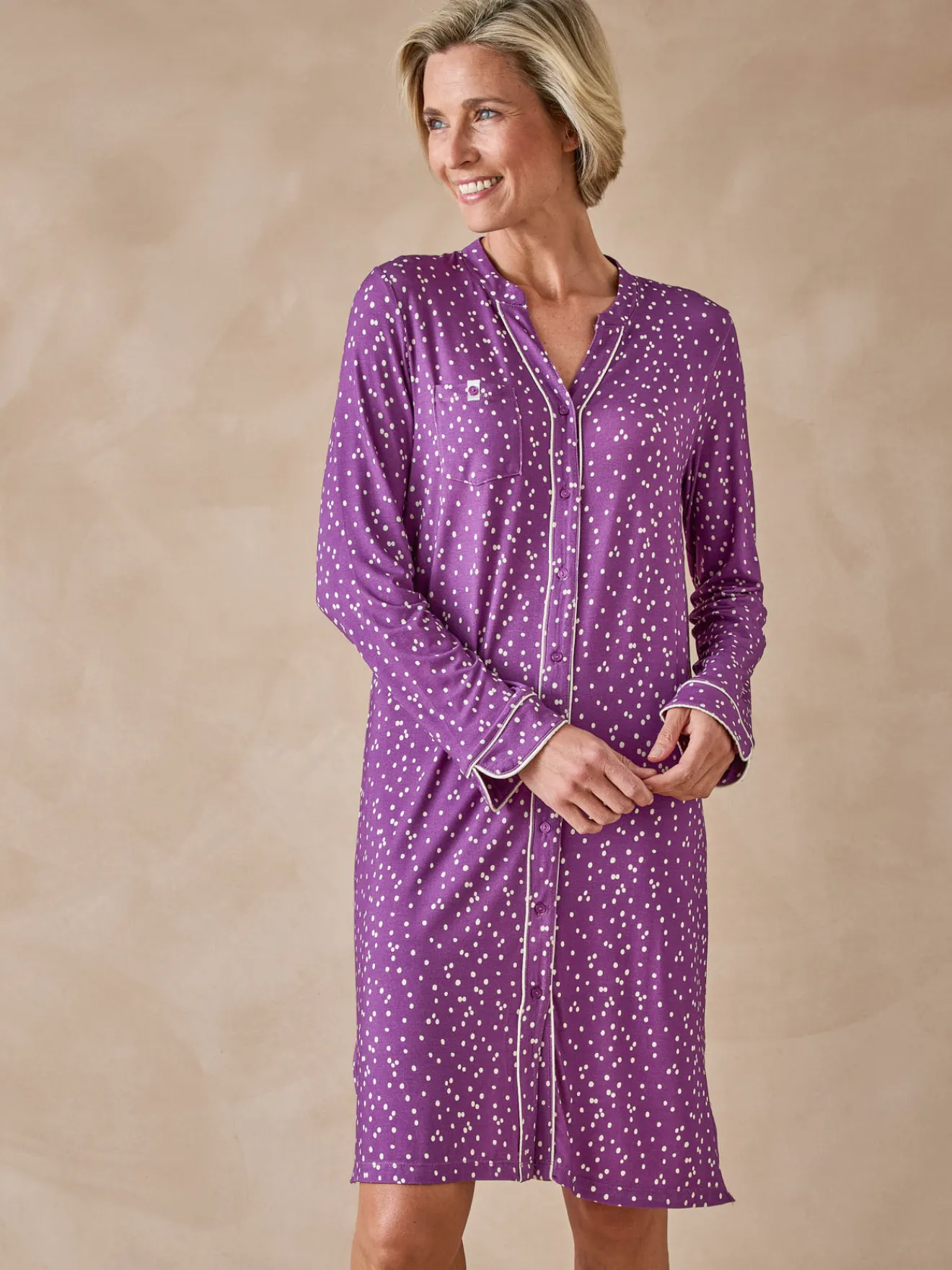 Hot Chemise de nuit forme liquette Chemise De Nuit