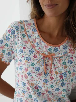 Best Chemise de nuit jersey pur coton Chemise De Nuit