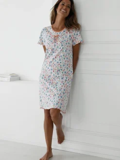 Best Chemise de nuit jersey pur coton Chemise De Nuit