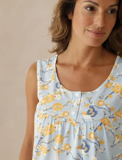 Sale Chemise de nuit sans manches lot de 2 Chemise De Nuit