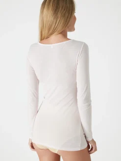 Sale Chemise manches longues avec laine T-Shirt Thermique - Les Chaleureux