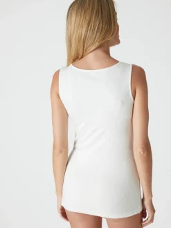 Outlet Chemise sans manches 20% laine T-Shirt Thermique - Les Chaleureux