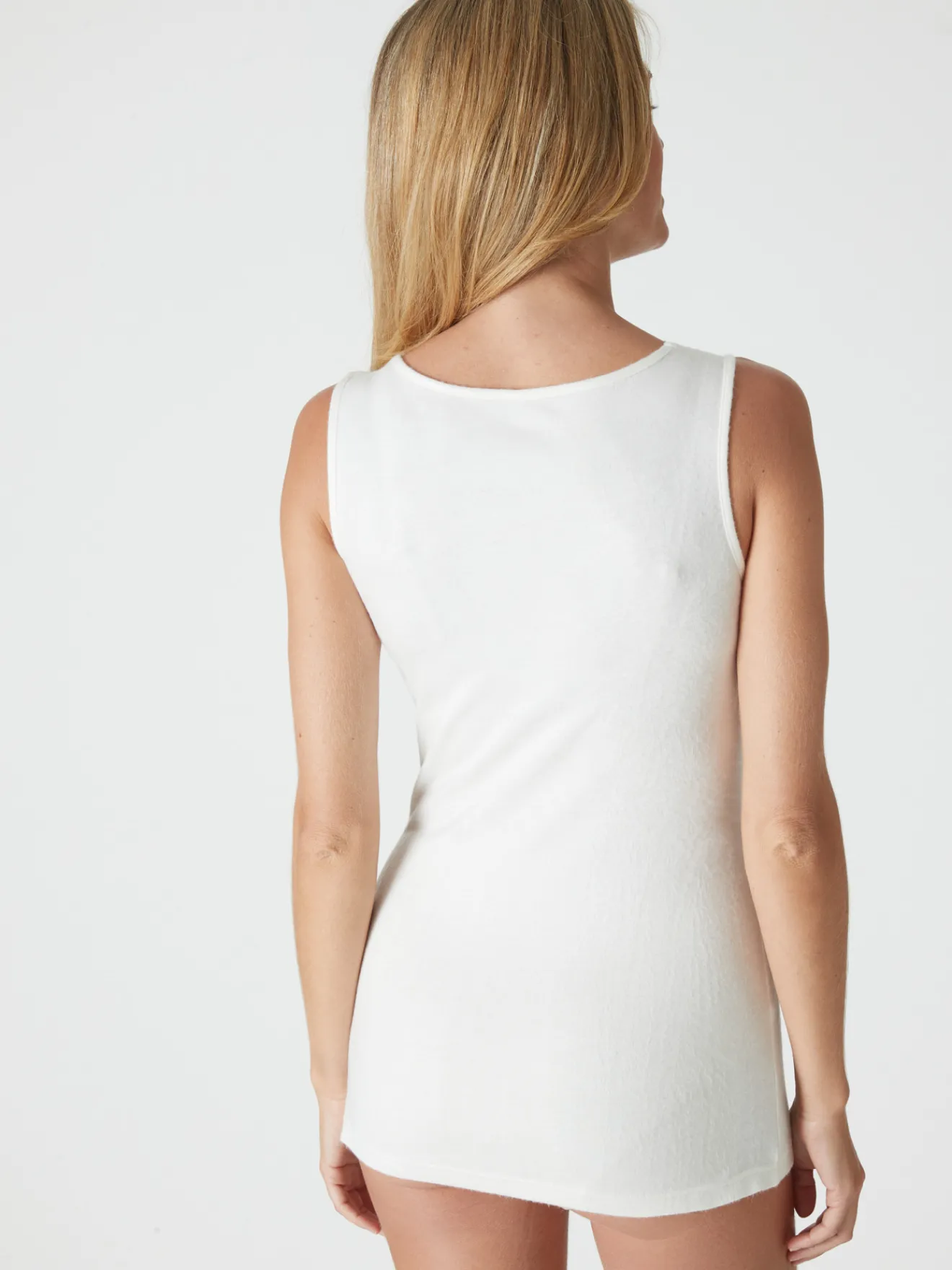 Outlet Chemise sans manches 20% laine T-Shirt Thermique - Les Chaleureux