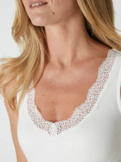 Outlet Chemise sans manches 20% laine T-Shirt Thermique - Les Chaleureux