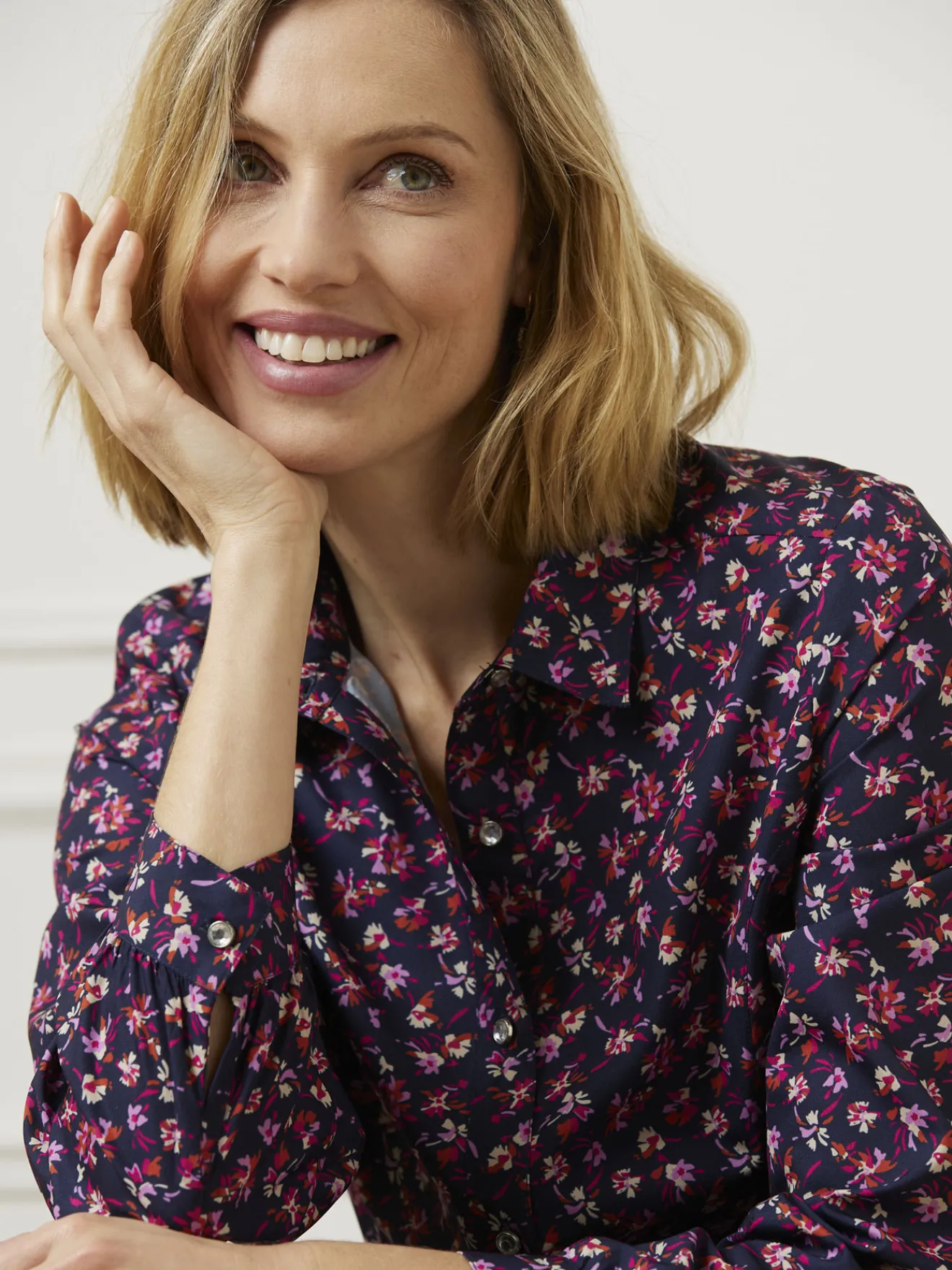 New Chemisier à manches longues Femme Chemisier, Blouse