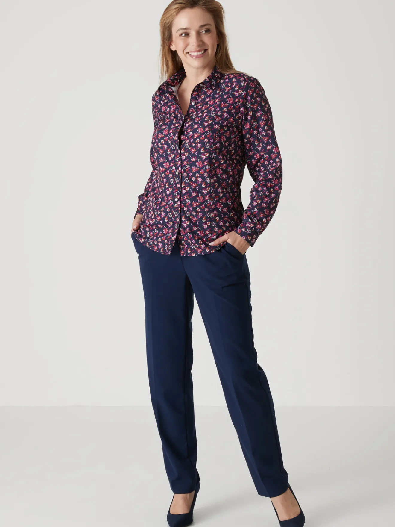 New Chemisier à manches longues Femme Chemisier, Blouse