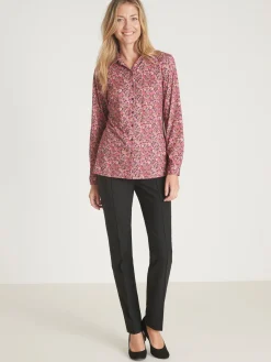 Sale Chemisier chaud en maille Femme Chemisier, Blouse