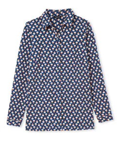 Sale Chemisier chaud en maille Femme Chemisier, Blouse