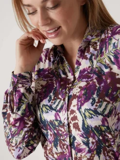 Online Chemisier chaud en maille Femme Chemisier, Blouse