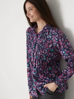 Best Chemisier effet plastron manches longues Femme Chemisier, Blouse