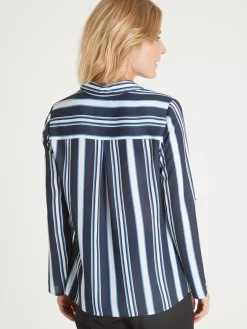 New Chemisier fluide long. 65cm Femme Chemisier, Blouse