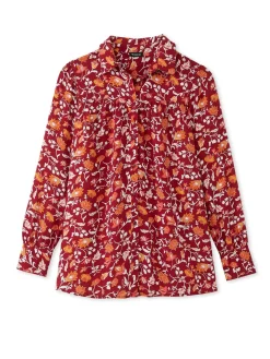 Chemisier long ample spécial ventre rond Femme Tunique|Chemisier, Blouse