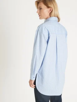 New Chemisier long pur coton Femme Tunique|Chemisier, Blouse