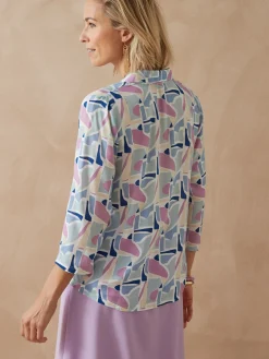 Sale Chemisier manches 3/4 Femme Chemisier, Blouse