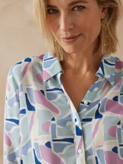 Sale Chemisier manches 3/4 Femme Chemisier, Blouse