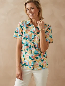 Discount Chemisier manches courtes Femme Chemisier, Blouse