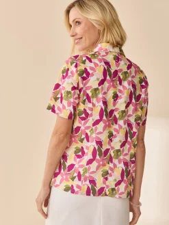 Chemisier manches courtes Femme Chemisier, Blouse