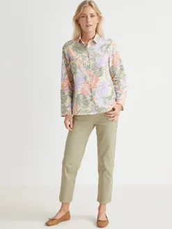 Best Chemisier manches retroussables Femme Tunique|Chemisier, Blouse