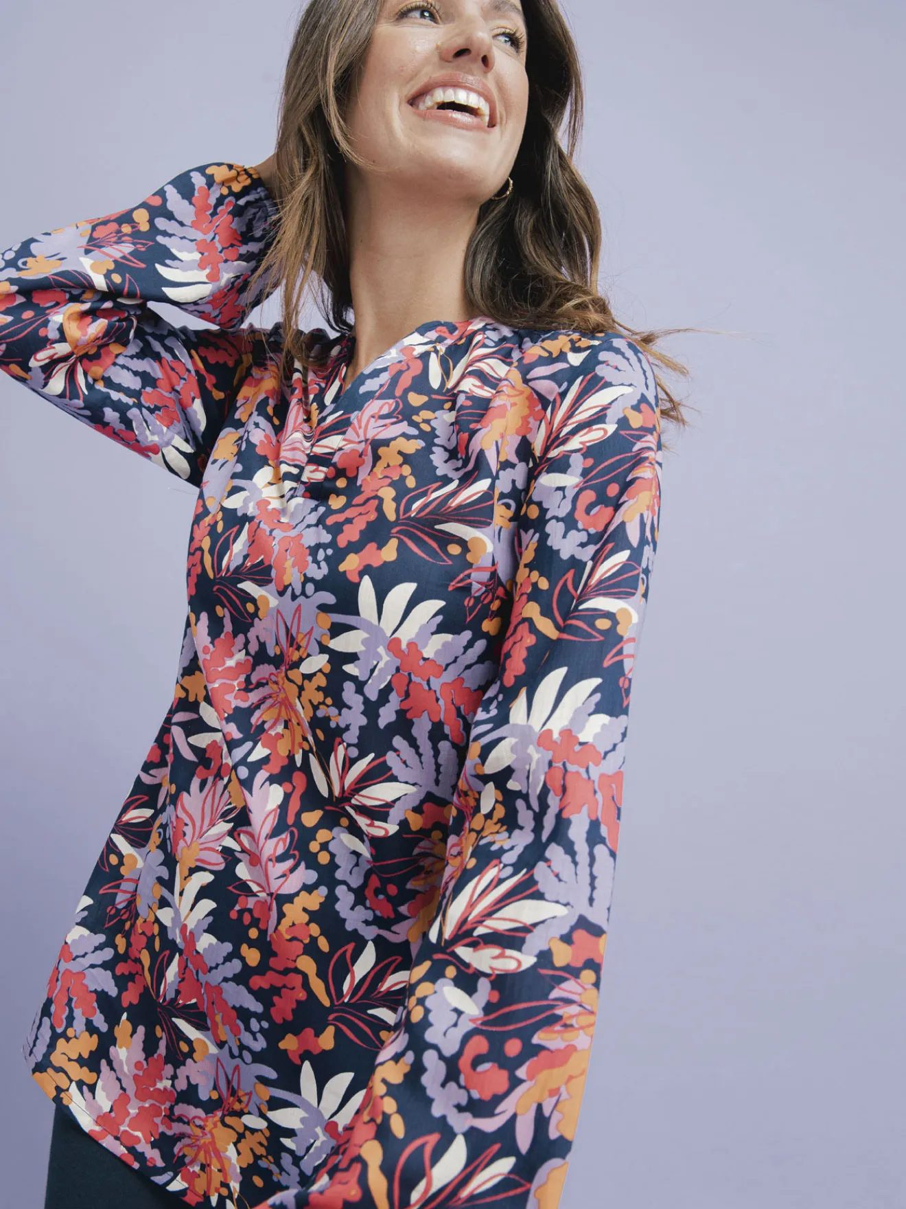 Chemisier tunique Femme Tunique|Chemisier, Blouse