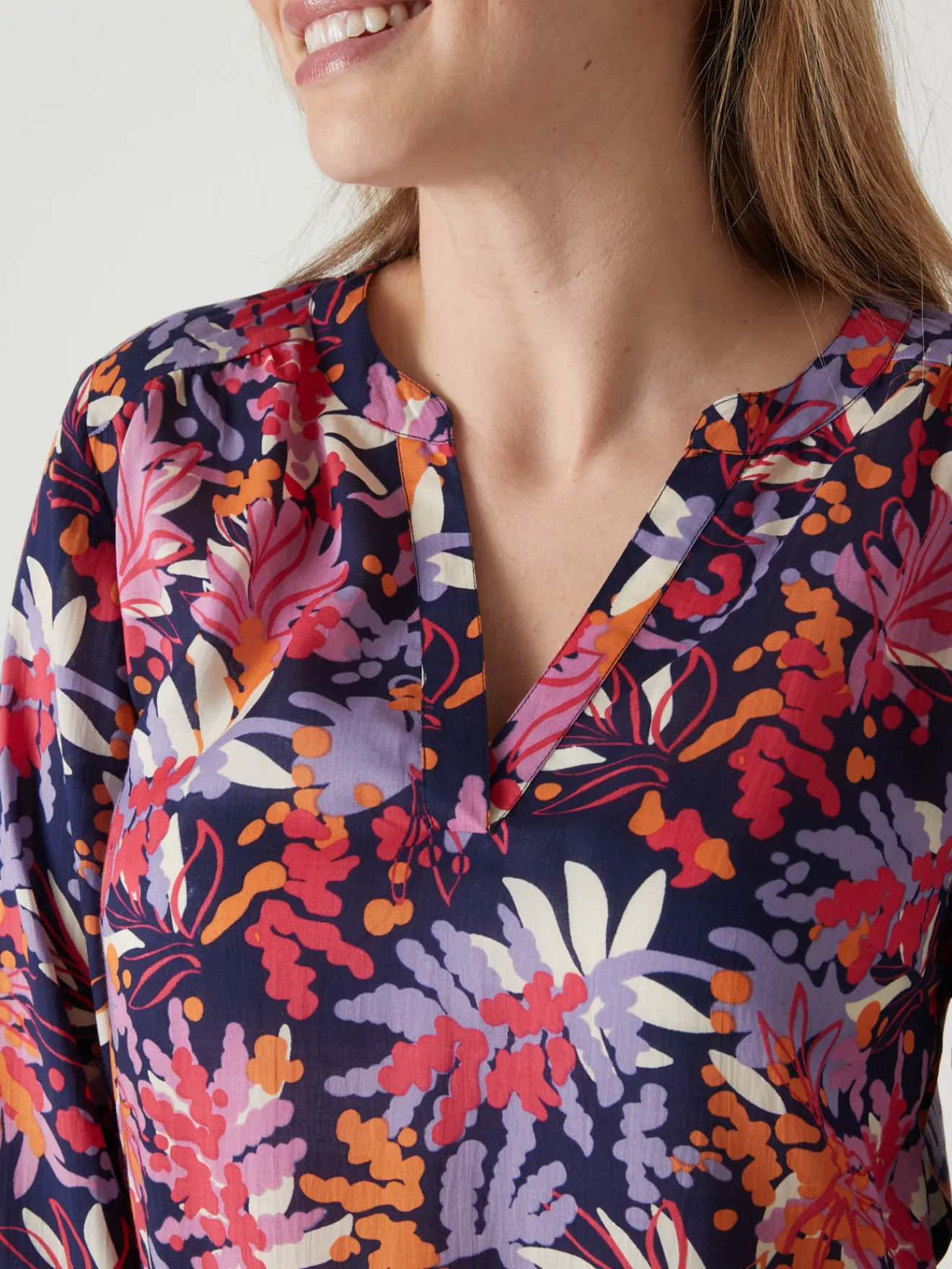 Chemisier tunique Femme Tunique|Chemisier, Blouse