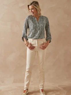 Sale Chemisier tunique à petits plis Femme Tunique|Chemisier, Blouse