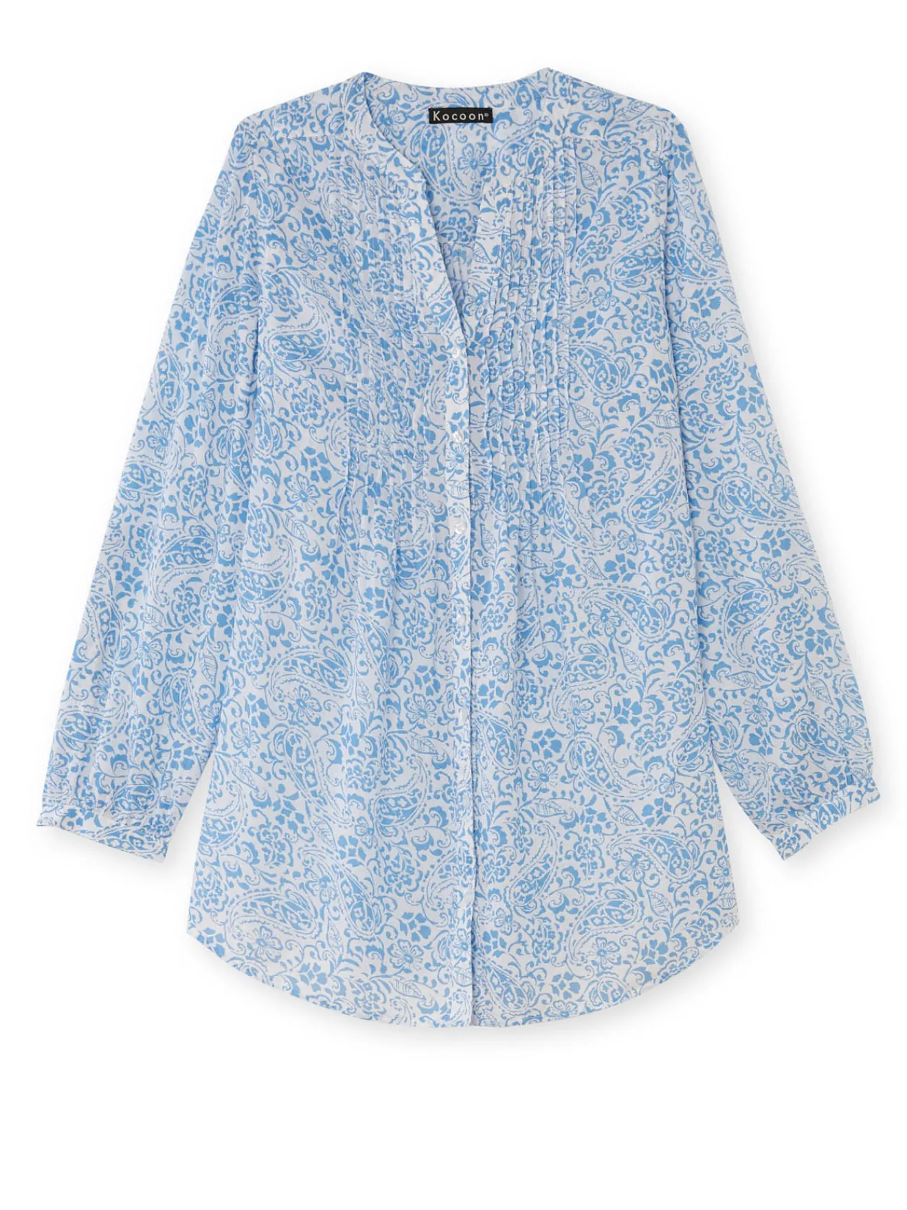 Sale Chemisier tunique à petits plis Femme Tunique|Chemisier, Blouse