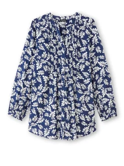 Hot Chemisier tunique à petits plis Femme Tunique|Chemisier, Blouse