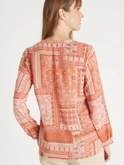 Sale Chemisier tunique fluide Femme Chemisier, Blouse