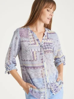 Best Chemisier tunique fluide Femme Chemisier, Blouse