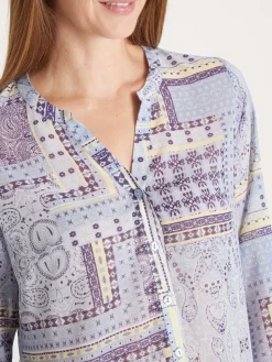 Best Chemisier tunique fluide Femme Chemisier, Blouse