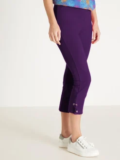 Online Corsaire à lacets Femme Pantalon