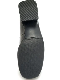 Décolletés cuir verni talon bloc Femme Escarpins