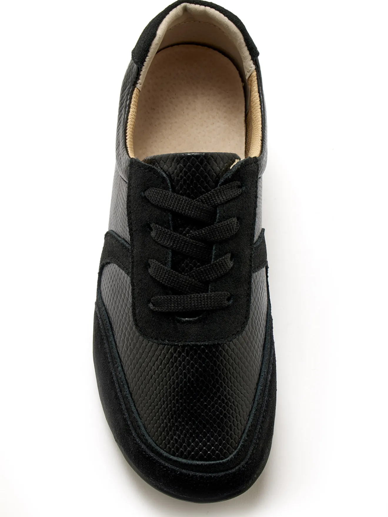 New Derbies à lacets semelle amovible Femme Baskets, Derbies