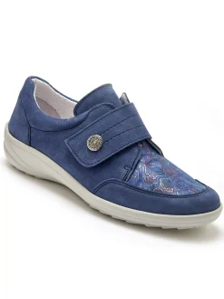 Clearance Derbies à patte scratch fantaisie Femme Baskets, Derbies