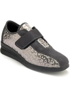 Outlet Derbies à scratch spécial hallux valgus Femme Baskets, Derbies