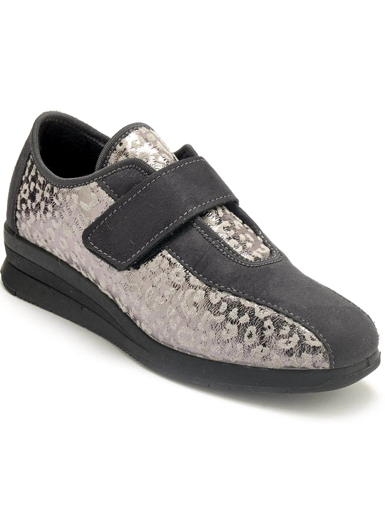 Outlet Derbies à scratch spécial hallux valgus Femme Baskets, Derbies