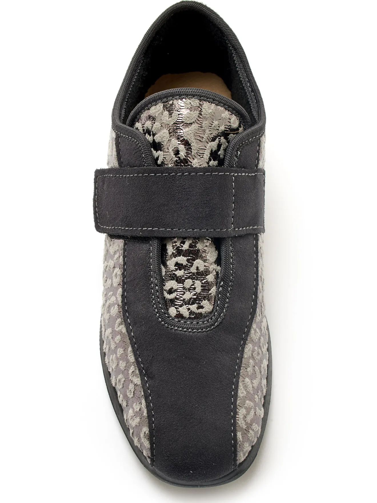 Outlet Derbies à scratch spécial hallux valgus Femme Baskets, Derbies