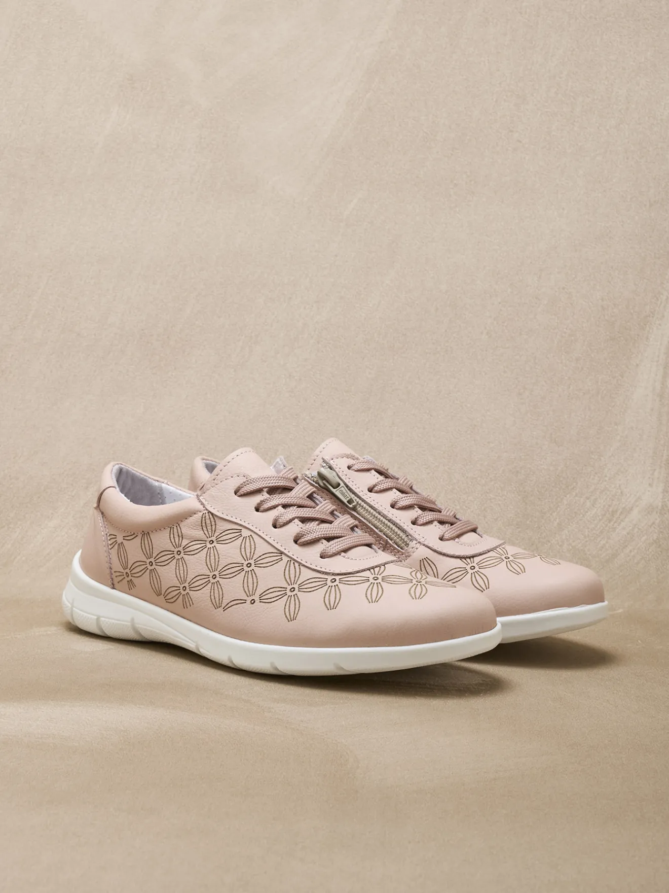 Sale Derbies avec zip et lacets Femme Baskets, Derbies