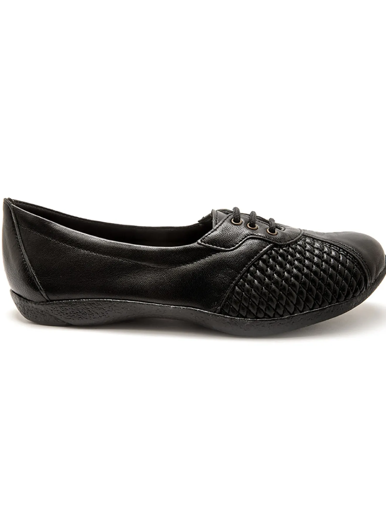 Hot Derbies côtés extensibles cuir Femme Baskets, Derbies