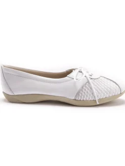 Sale Derbies côtés extensibles cuir Femme Baskets, Derbies