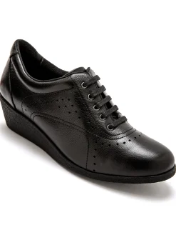 Sale Derbies cuir à lacets Femme Baskets, Derbies