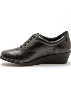 Sale Derbies cuir à lacets Femme Baskets, Derbies