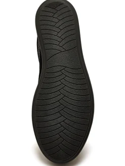 Online Derbies cuir détails imitation reptile Femme Baskets, Derbies